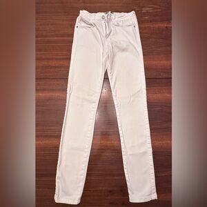 Juniors Judy Blue white jeans, size 5